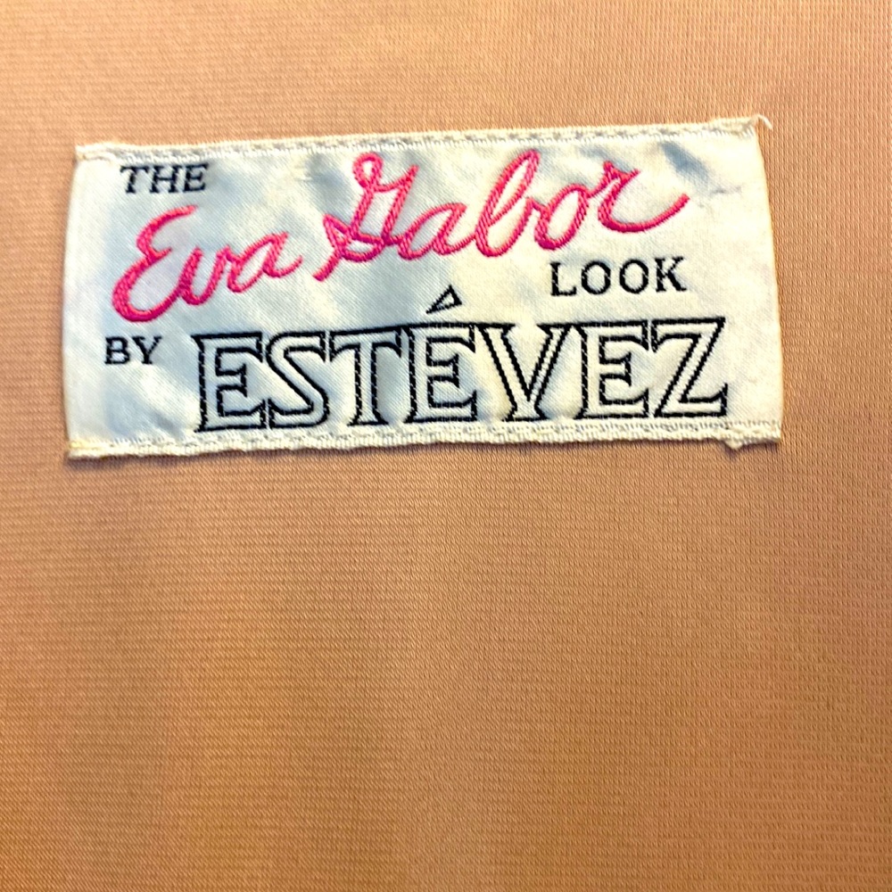 Vintage Eva Gabor for Estevez lace Dress. Circa 70’s So stunning!!!! - Picture 4 of 5